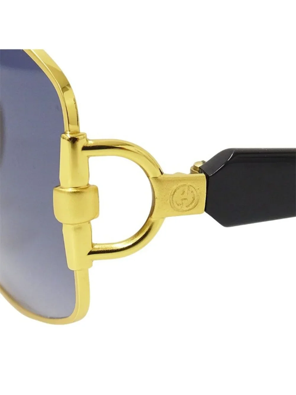 Gucci Sunglasses Blue Black S Gradient Eyewear